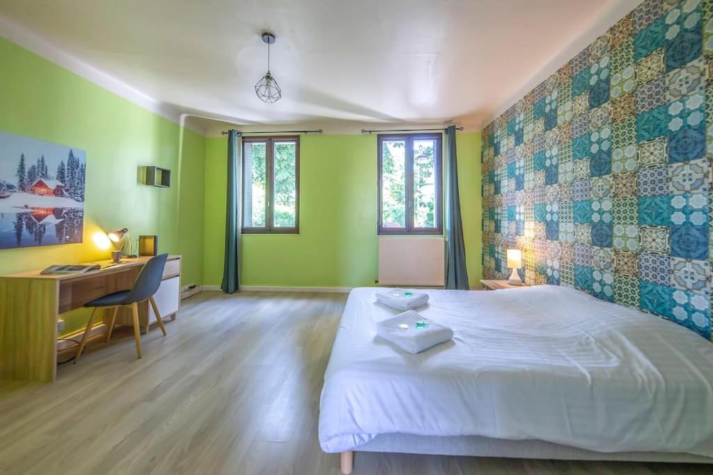 Appartement Au Bord De La Leysse A Chambéry Exteriör bild